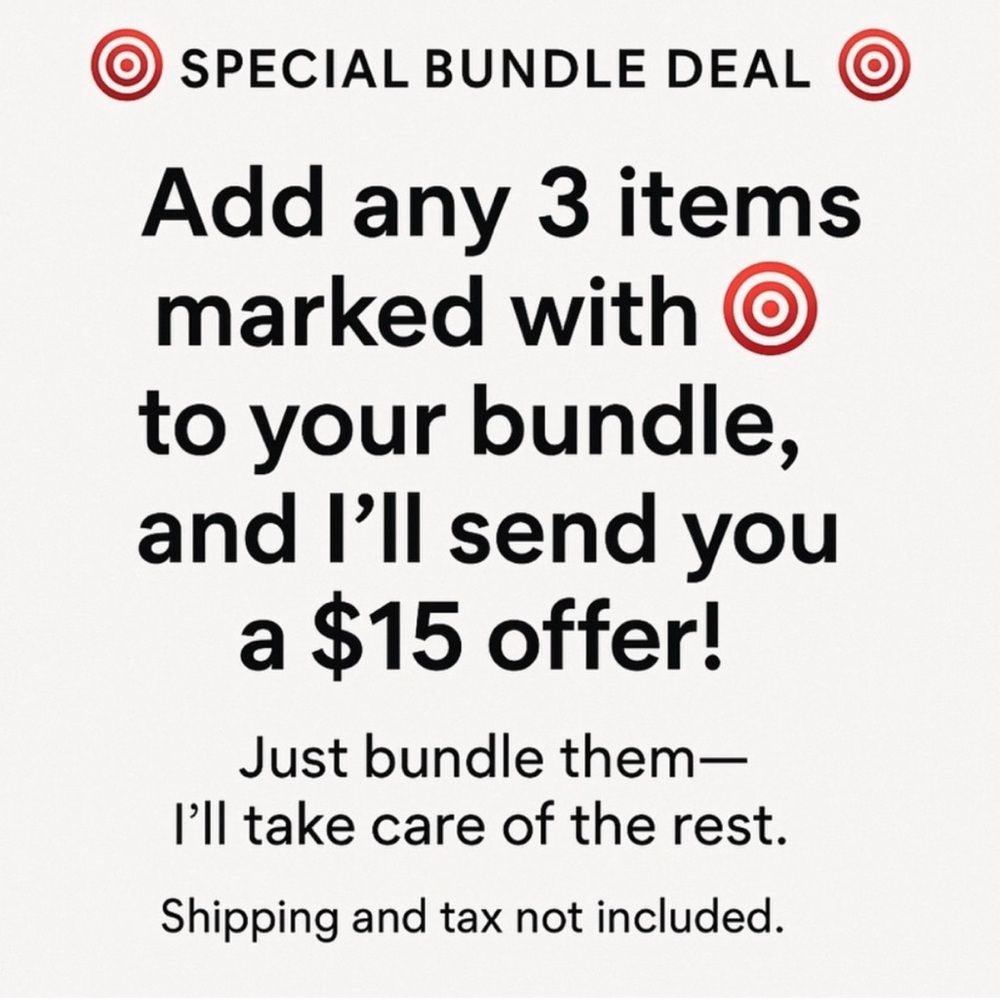 🎯any 3 for $15 🎯